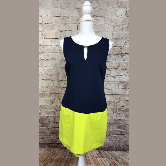 trina turk navy dress